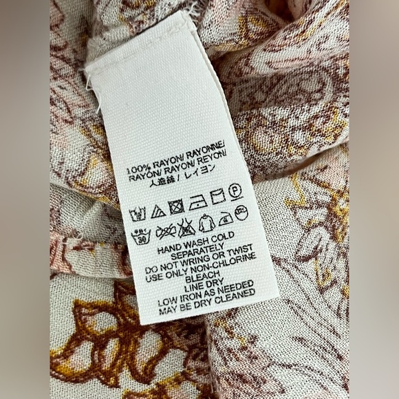 Free People Lady Luck tunic top or mini dress high neck bell sleeve size small - Picture 7 of 11